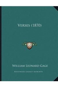 Verses (1870)