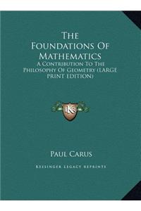 The Foundations of Mathematics