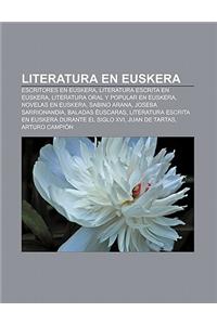 Literatura En Euskera