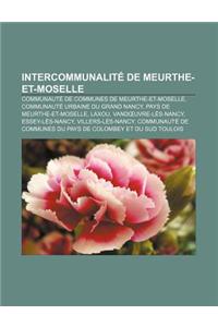 Intercommunalite de Meurthe-Et-Moselle