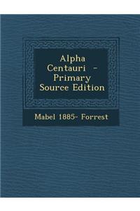 Alpha Centauri