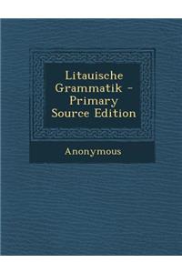 Litauische Grammatik