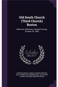 Old South Church (Third Church) Boston