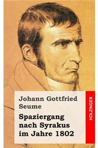 Spaziergang nach Syrakus im Jahre 1802
