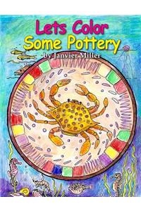Lets Color Some Pottery