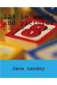 123 in words and pictures