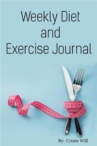 Weekly Diet & Exercise Journal