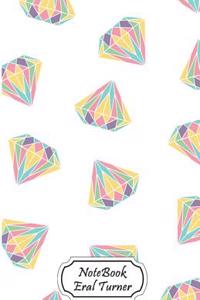 Notebook Journal Dot-Grid, Graph, Lined, Blank No Lined: Diamond Art: Small Pocket Notebook Journal Diary, 120 Pages, 5.5- X 8.5- (Blank Notebook Jour