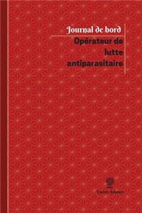 Opérateur de lutte antiparasitaire Journal de bord