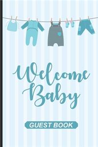 Welcome Baby Guest Book