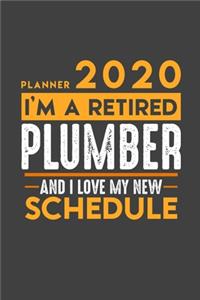 Planner 2020 for retired PLUMBER