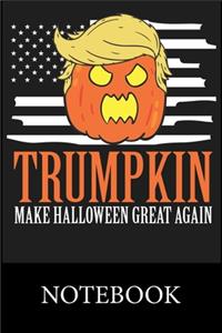 Trumpkin Make Halloween Great Again Notebook