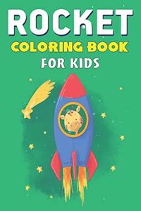 Rocket Coloring Book for Kids