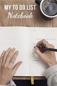 My to Do List Notebook