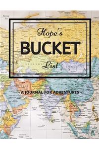 Hope's Bucket List