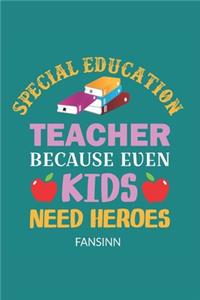 Funny School Teacher Notebook