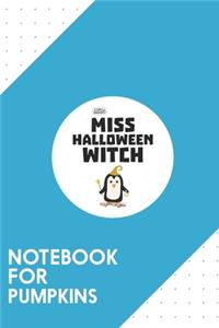 Notebook for Pumpkins