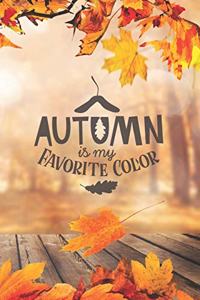 Autumn Is My Favourite Color