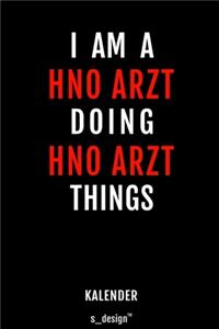 Kalender für HNO Ärzte / HNO Arzt / HNO Ärztin