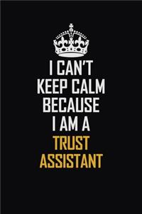 I Can't Keep Calm Because I Am A Trust Assistant