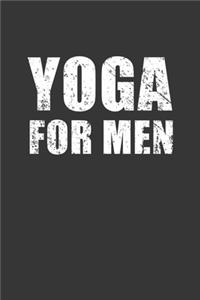 Yoga For Men Notebook