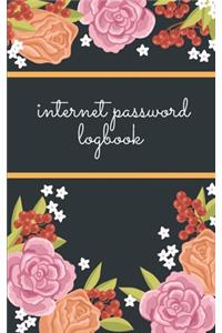 Internet Password Log Book