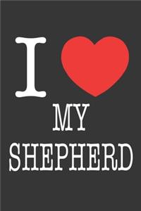 I Heart My Shepherd Notebook