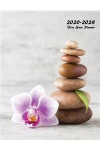 2020-2024 Monthly Planner