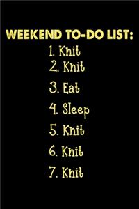 Weekend To-Do List