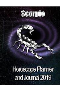 Scorpio - Horoscope Planner and Journal 2019