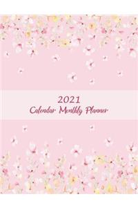 2021 Calendar Monthly Planner