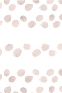 Cute Pattern Rose Gold Sketchbook 4