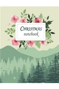 Christmas Notebook: Holiday Shopping List, Christmas Card Recorder & Address Book, Organizer, Notebook, Planner 8.5 X 11- 120 Pages