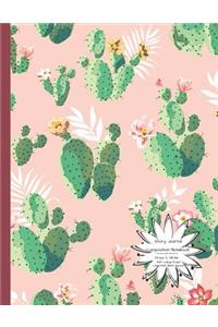 Story Journal Composition Notebook Draw & Write Half College Ruled Lines Half Blank Space: Combined Note and Sketch Workbook Top & Bottom