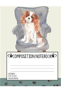 Cavalier King Charles Spaniel Composition Notebook