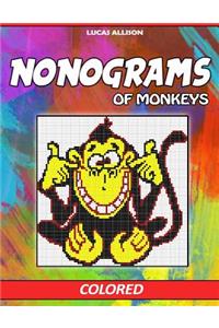 Nonograms of Monkeys