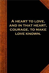 2019 Daily Planner Shakespeare Quote Heart Love Courage 384 Pages