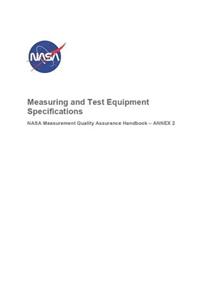 Measuring and Test Equipment Specifications