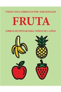 Libros de pintar para niños de 2 años (Fruta)