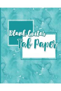 Blank Guitar Tab Paper