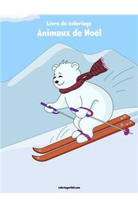 Livre de coloriage Animaux de Noël 3
