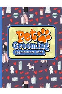 Pet Grooming Appointment Book