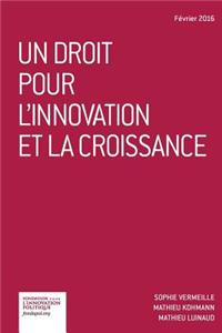 droit pour l'innovation et la croissance