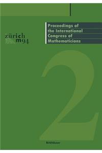 Proceedings of the International Congress of Mathematicians