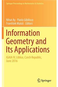 Information Geometry and Its Applications