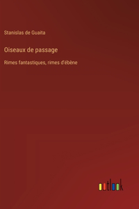 Oiseaux de passage
