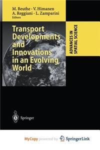 Transport Developments and Innovations in an Evolving World
