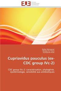 Cupriavidus Pauculus (Ex-CDC Group IVC-2)