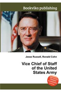 Vice Chief of Staff of the United States Army