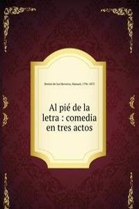 Al pie de la letra